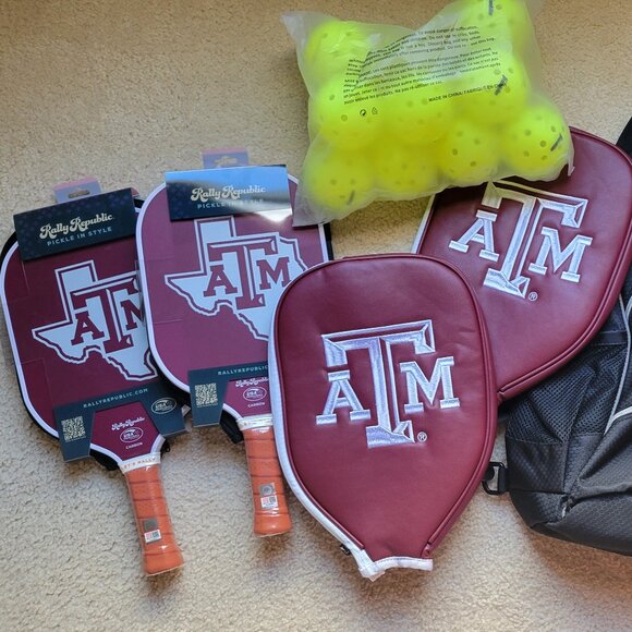 Rally republic Other - Texas A&M pickleball set